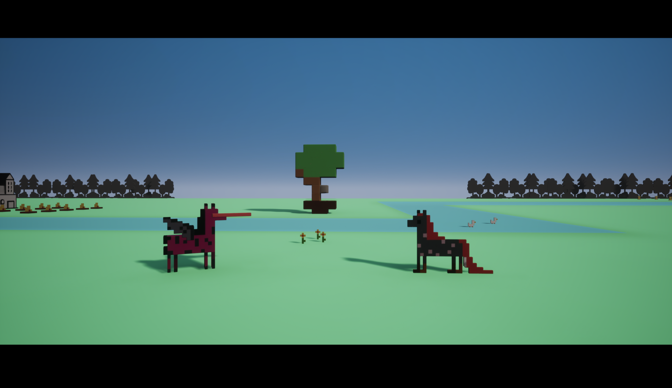 New horizons and the Paddock - #82 and #21 meet for their daily graze